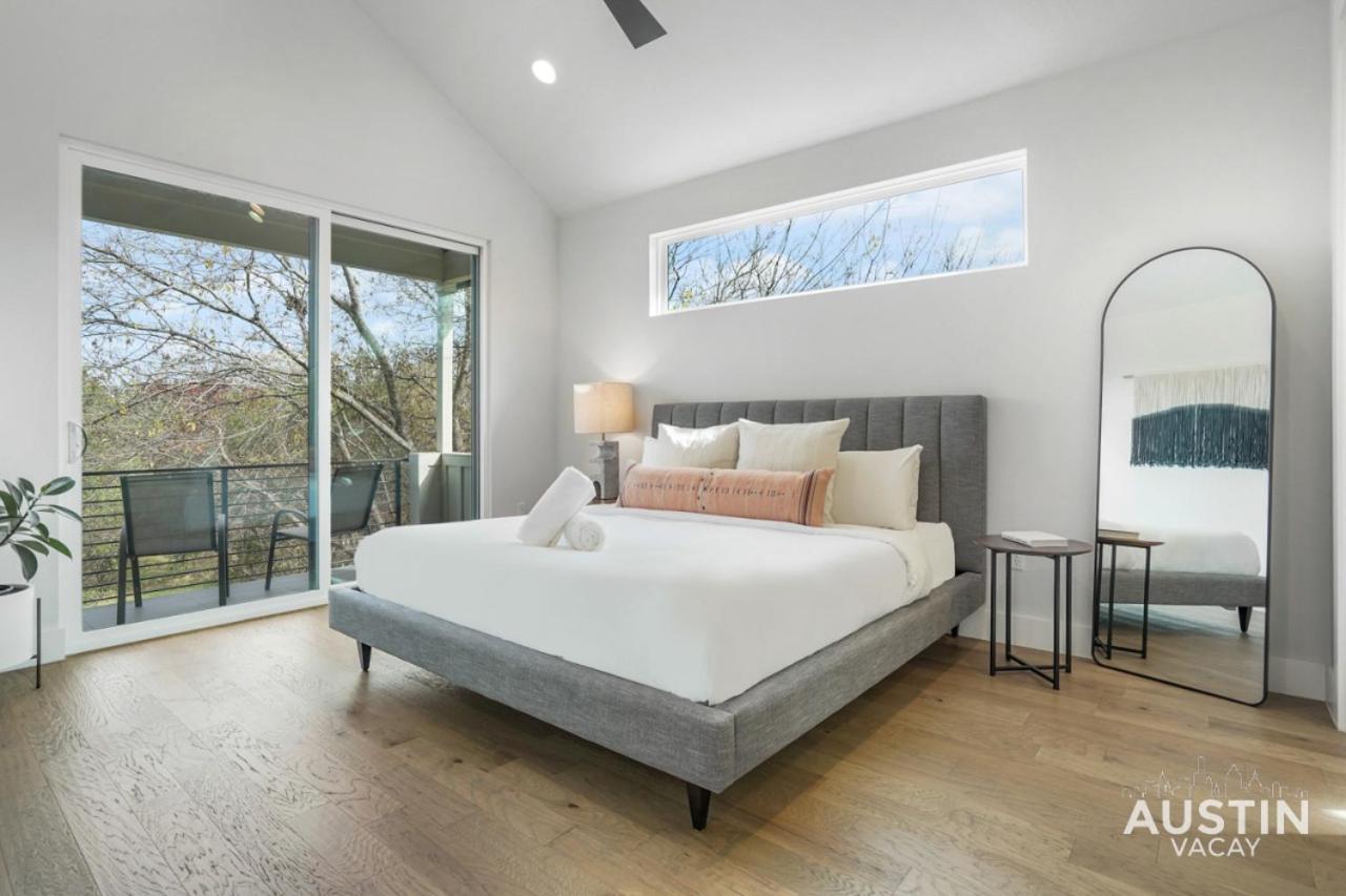 Luxurious Modernism With Private Hot Tub And Garage Villa Austin Exteriör bild